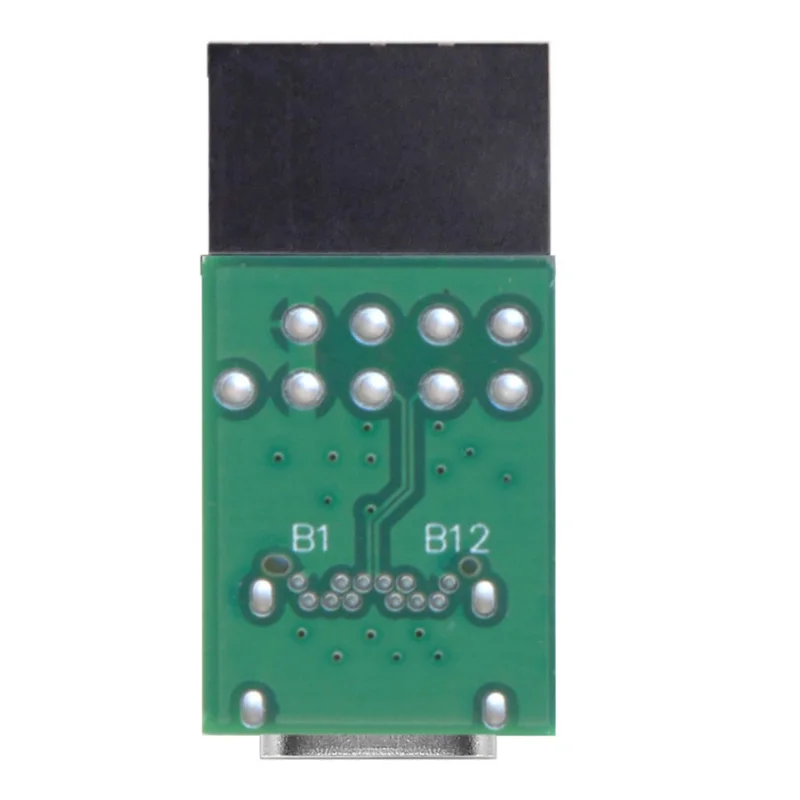 UC-141-TC001 Single Port Type-C 3.1 Female to USB 2.0 Motherboard 9Pin 10Pin Adapter PCBA 480Mbps