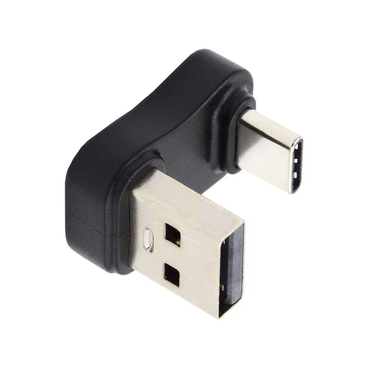UC-070-TC008 USB 3.0 Type-A Male to USB 3.1 Type-C Male Data Sync 10Gbps Charge Adapter for Laptop Phone