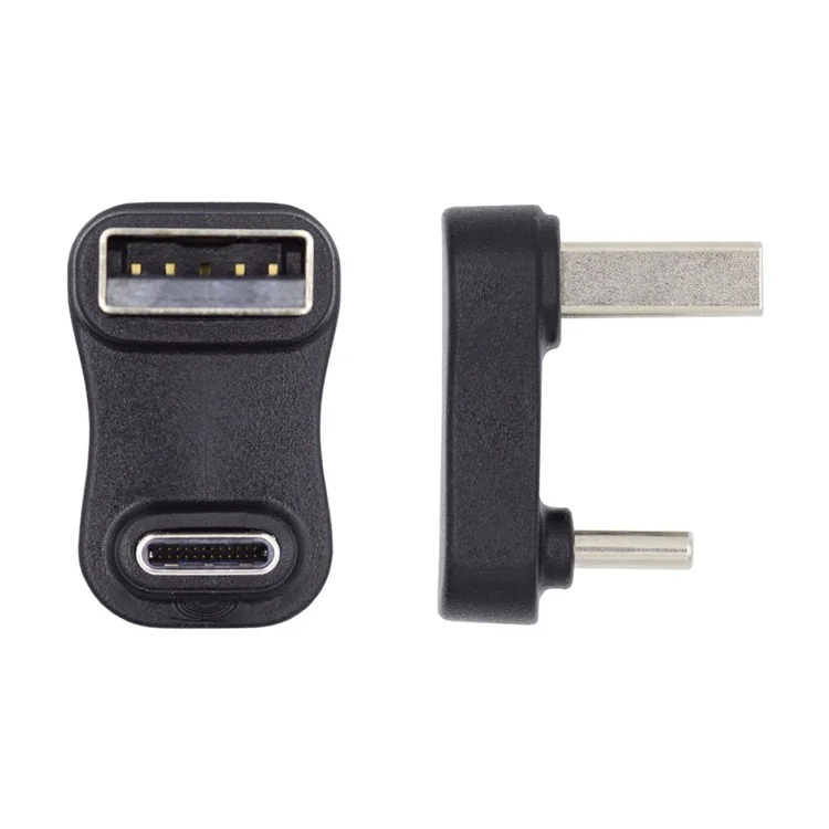 UC-070-TC008 USB 3.0 Type-A Male to USB 3.1 Type-C Male Data Sync 10Gbps Charge Adapter for Laptop Phone