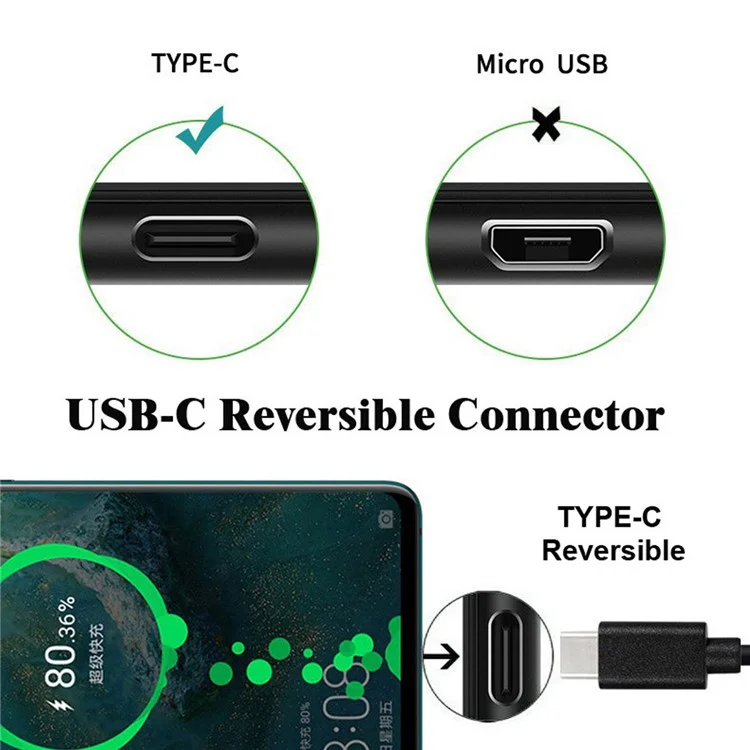 UC-070-TC002 USB 3.1 Typ-C männlich OTG zu USB 3.0 männlich Konverter 10Gbps Datenübertragung Ladeadapter für Laptop Telefon