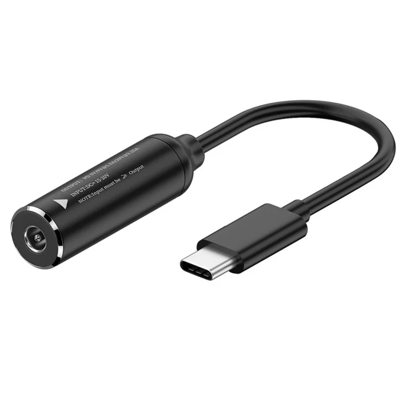UC-149-3513MM DC Jack 3.5x1.3mm Femmina a Type-C Maschio Cavo di ricarica Cavo di alimentazione per laptop