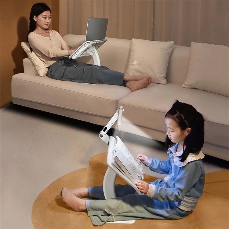 OATSBASF Supporto per libri da lettura multifunzione, regolabile in angolazione, con luce notturna per lo studio dei bambini 