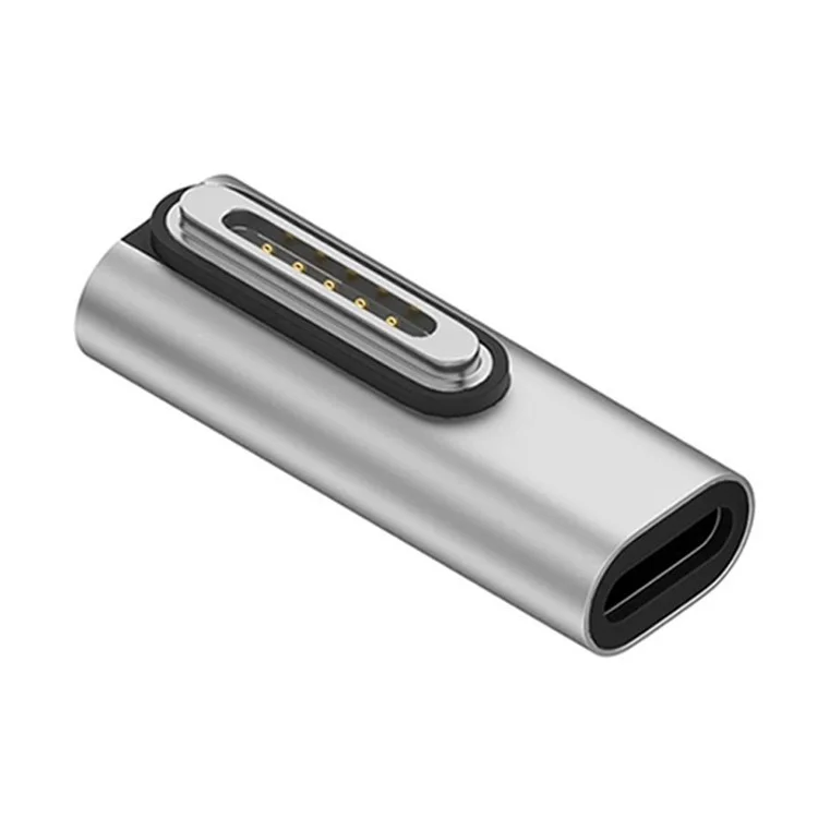 Type-C Female to for Magsafe 3 Magnetic Charging Adapter 140W PD Converter for Macbook Pro - Middle Angled