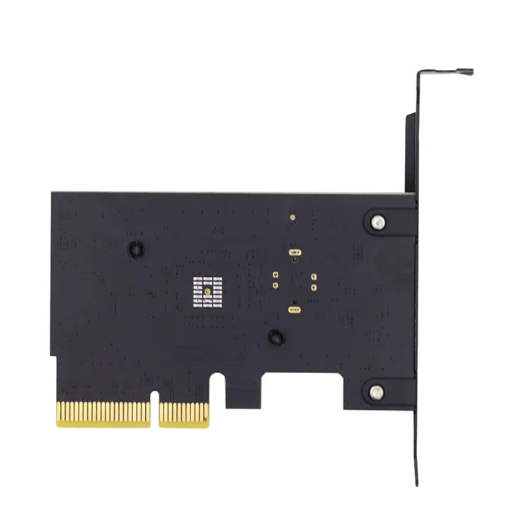 UC-104-EF USB 3.2 Gen2 Type-E 20Gbps Front Panel Socket to PCI-E 4X Express Card Adapter for Desktop Motherboard (ASM3242 Chipset)