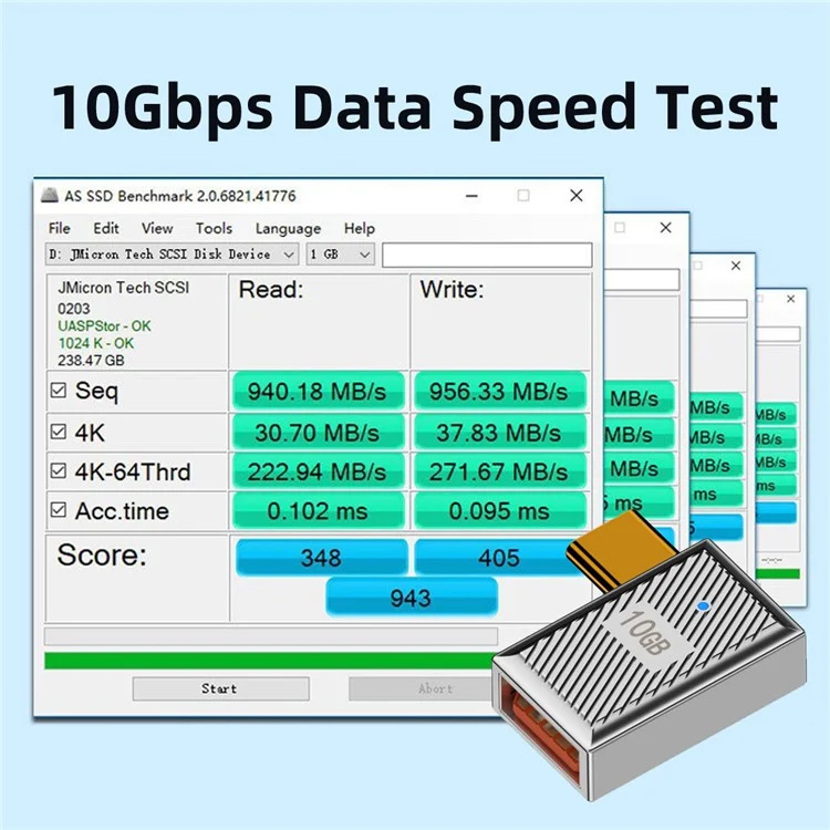 UC-017-RI Mecha Estilo Cyberpunk 10Gbps USB 3.1 Tipo C Macho a USB 3.0 A Hembra OTG Datos 120W Poder Adaptador Acodado Izquierda Derecha
