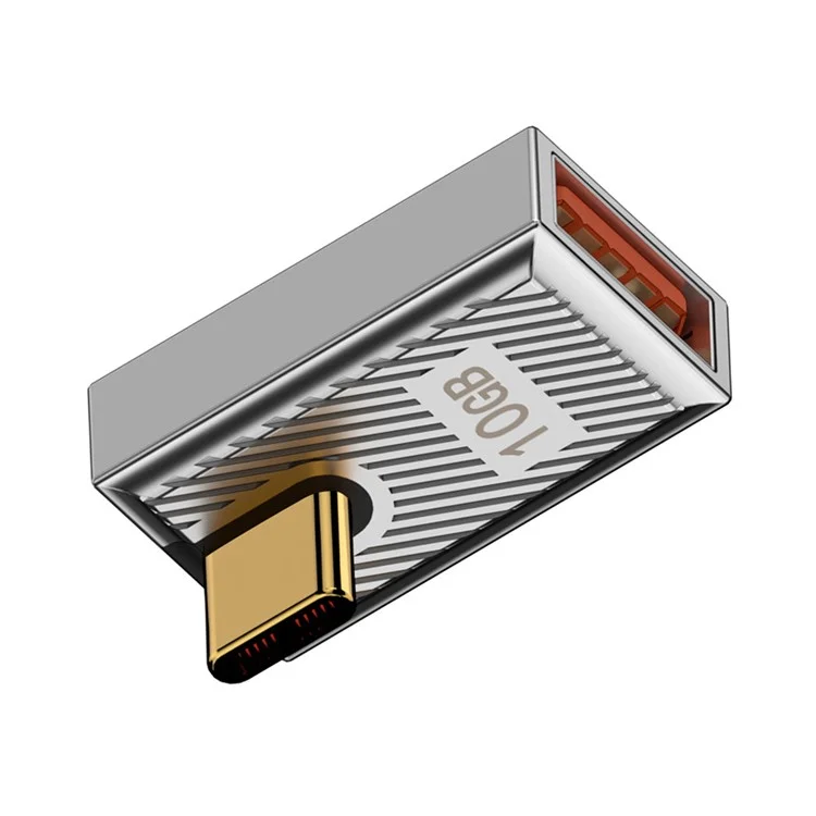 UC-017-LP Pour ordinateur portable, tablette, téléphone USB 3.1 Type C mâle vers USB 3.0 A femelle 10 Gbits/s OTG Données 120 W Boîtier en alliage Adaptateur d'alimentation