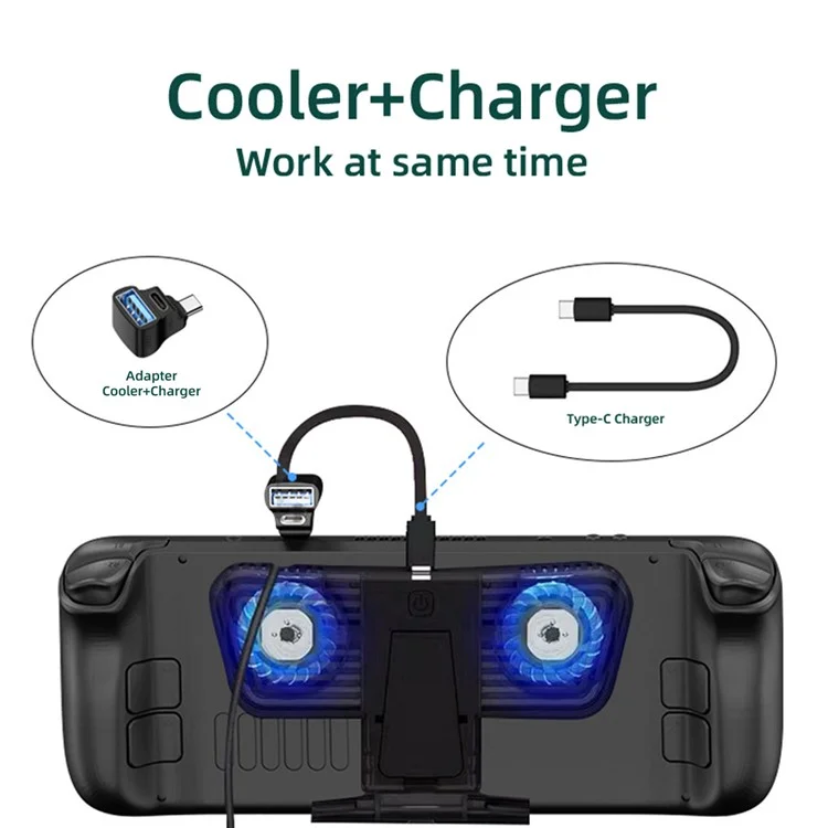 UC-068-AC Angled USB-C Male to Dual Type-C+Type-A Female Power Data Splitter Adapter