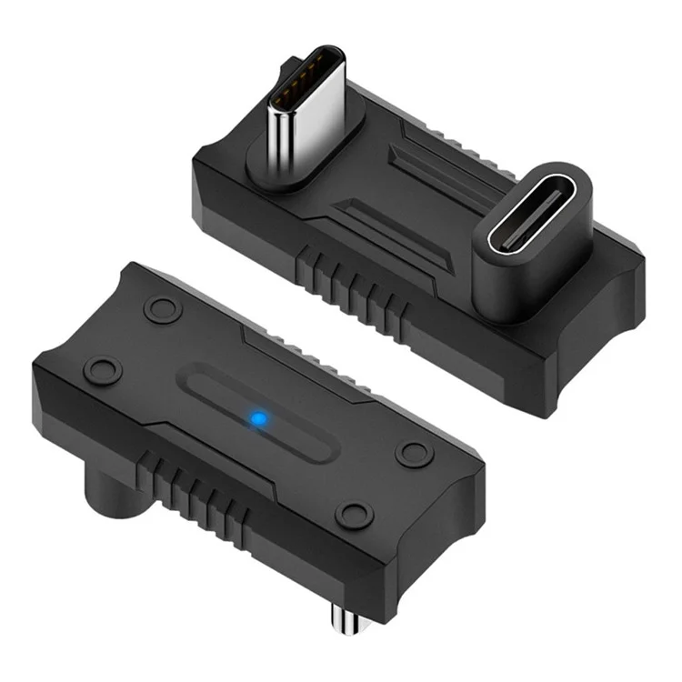 UC-068-OU Adaptateur d'alimentation, de données et vidéo USB-C mâle à femelle en forme de U inversée et de biais (espace de 13,5 mm)