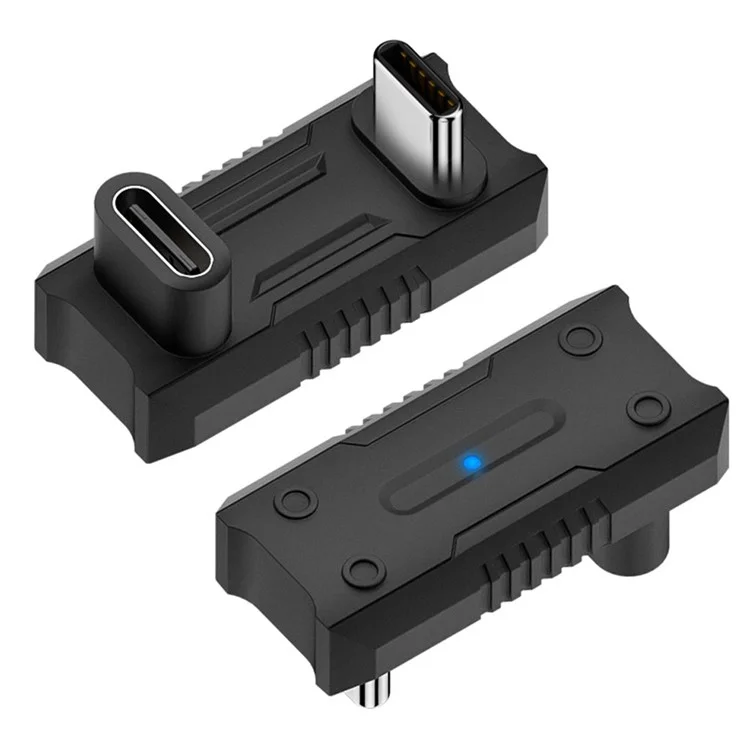 UC-068-OU Adaptateur d'alimentation, de données et vidéo USB-C mâle à femelle en forme de U inversée et de biais (espace de 13,5 mm)