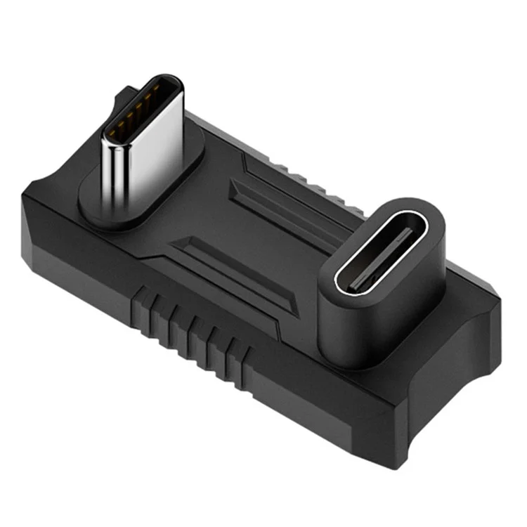 UC-068-OU Adaptateur d'alimentation, de données et vidéo USB-C mâle à femelle en forme de U inversée et de biais (espace de 13,5 mm)