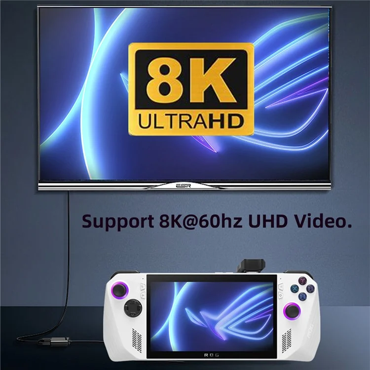 UC-068-OU Adaptateur d'alimentation, de données et vidéo USB-C mâle à femelle en forme de U inversée et de biais (espace de 13,5 mm)