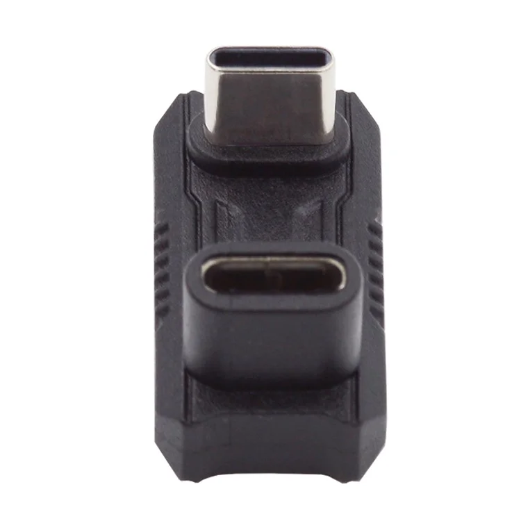 UC-068-OU Adaptateur d'alimentation, de données et vidéo USB-C mâle à femelle en forme de U inversée et de biais (espace de 13,5 mm)