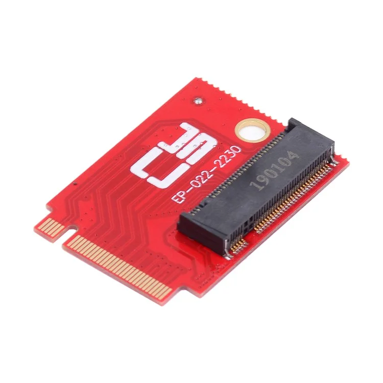EP-022-2230MM NVME M-Key 22x30mm to 22x80mm NGFF Extension SSD Mise à niveau Adaptateur Compatible avec ROG Ally Gaming