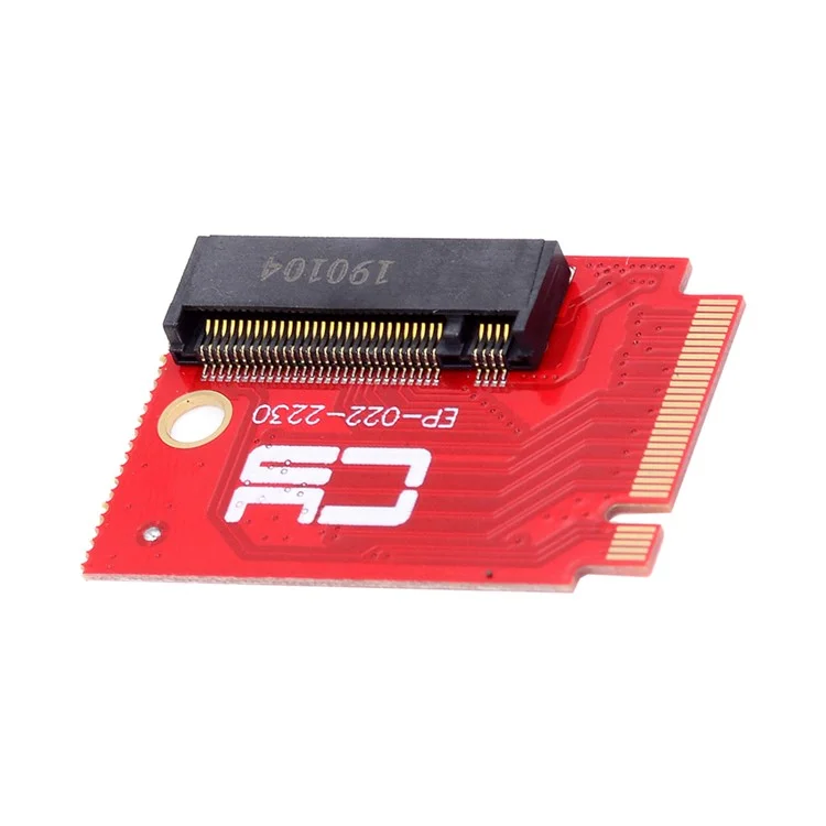 EP-022-2230MM NVME M-Key 22x30mm to 22x80mm NGFF Extension SSD Mise à niveau Adaptateur Compatible avec ROG Ally Gaming