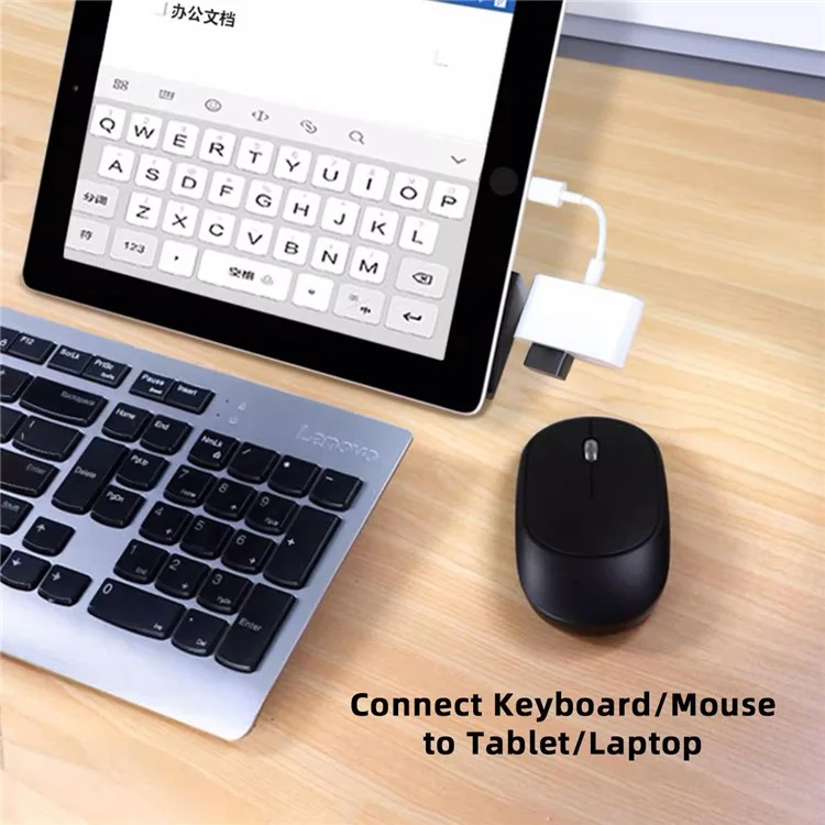 UC-155-TC002 Type-C a Type-A USB3.0 Hembra con Adaptador de Carga de Potencia PD Compatible con Macbook Laptop Tablet Teléfono