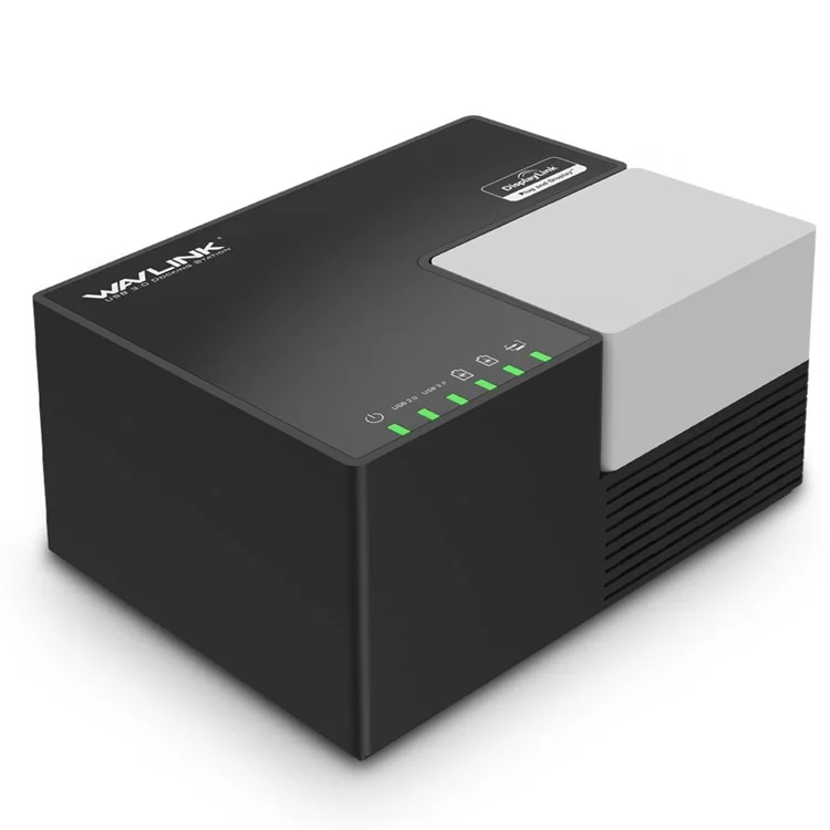 WAVLINK WL-UG39DK3 USB 3.0 Hub Fast Charging Gigabit Ethernet Dual Display Video Dock with DVI / HD - US Plug