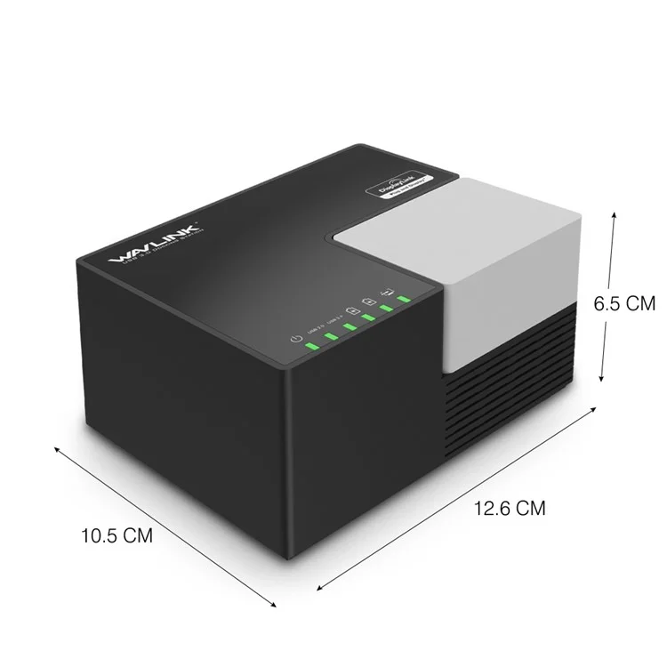 WAVLINK WL-UG39DK3 USB 3.0 Hub Fast Charging Gigabit Ethernet Dual Display Video Dock with DVI / HD - US Plug