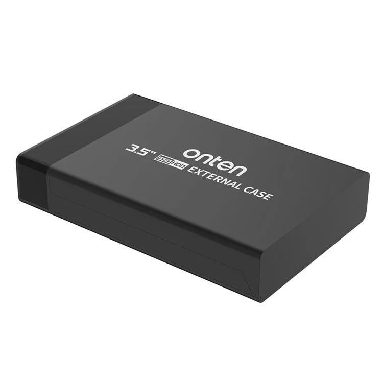 Onten UHD3 USB3.0 a 3,5 Polegadas SATA Disco de Rosta External Casos de Distrimento Rudo de 3,5 "hdd Casos de Duro Rud - Plugue Nos Eua