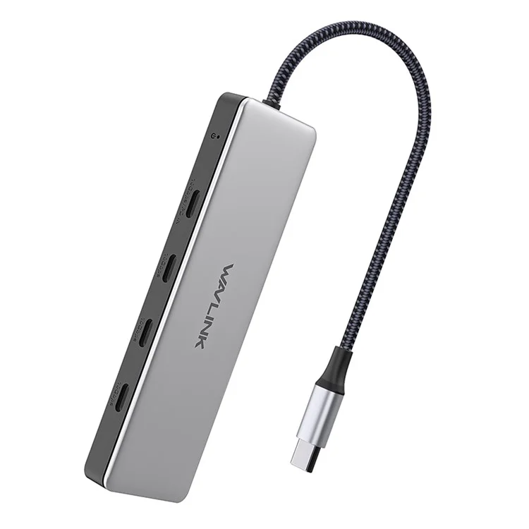 WAVLINK WL-UHP3411 Adattatore 4-in-1 Type-C a 4 porte USB-C 3.2 Gen2 10G Data Transfer Hub