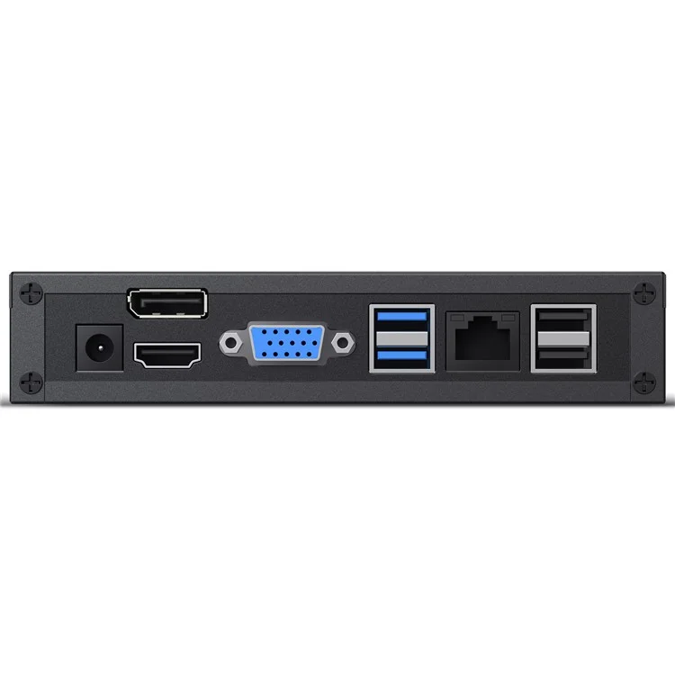 T100M Celeron N4000 4GB+128GB Mini PC para Windows 7