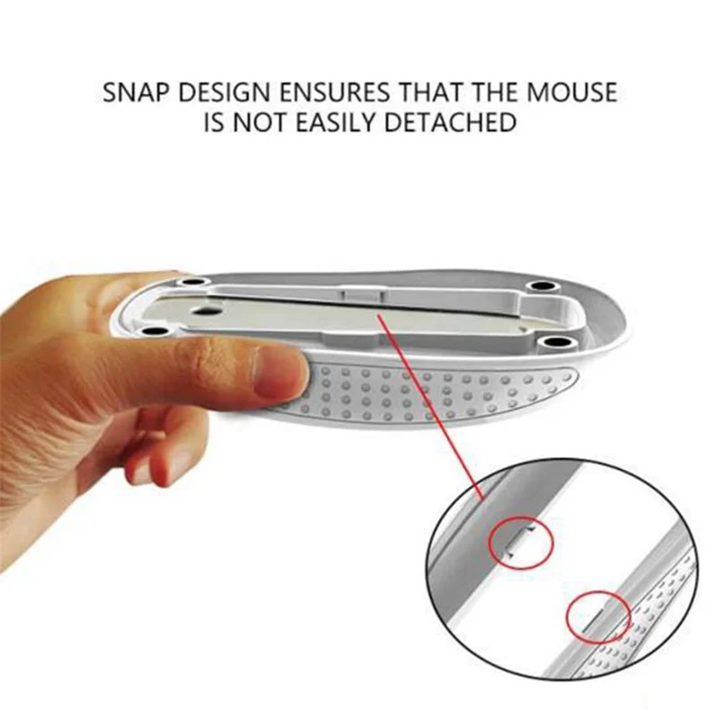 Ergonomic Dock for Apple Magic Mouse 2nd and 3rd Gen Mouse Base - White