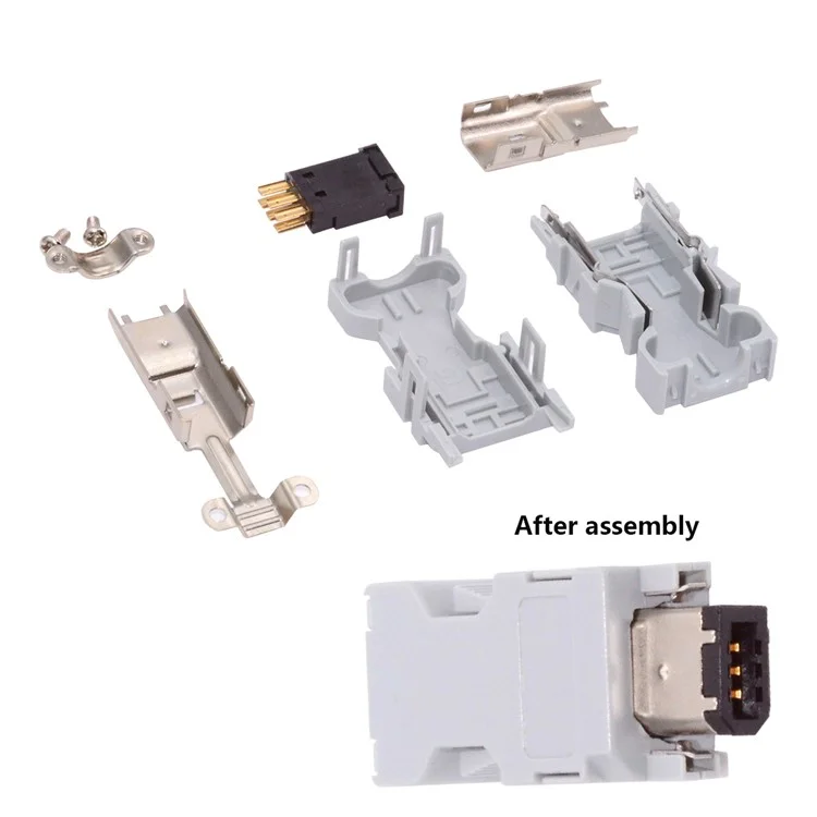 CN-010-MA SM-6P I / O Conector IEEE 1394 6pin CN3 Enchufe 55100-0670 Male JZSP-CMP9-1-E Compatible Con Yaskawa Panasonic Servo 54280-0609