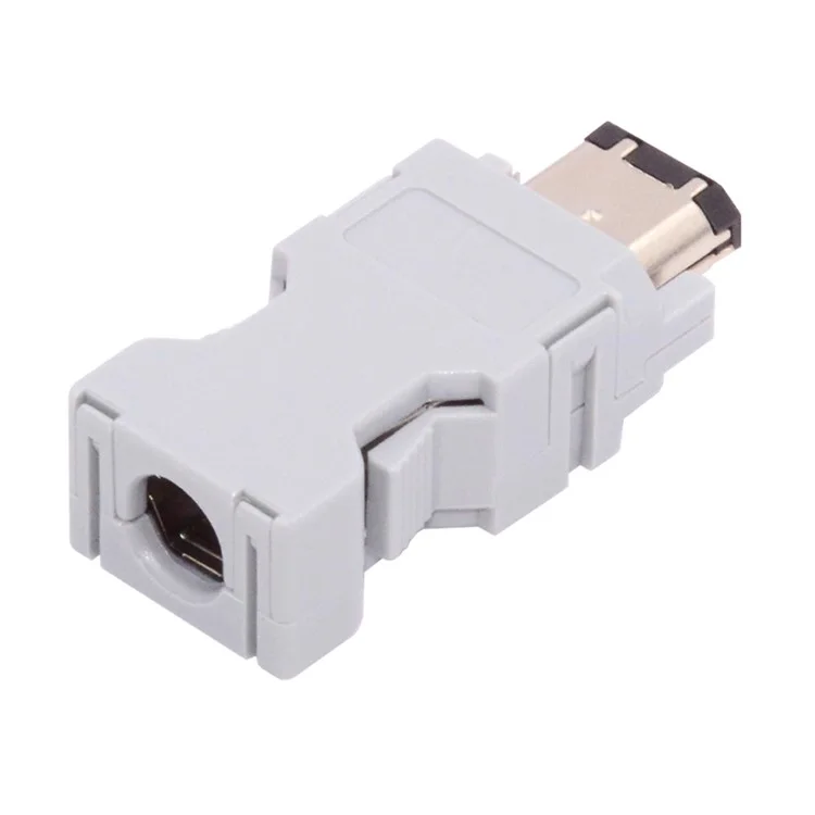 CN-010-MA SM-6P i. / O Разъем IEEE 1394 6pin CN3 Plug 55100-0670 Male Jzsp-cmp9-1-e, Совместим с Yaskawa Panasonic Servo 54280-0609