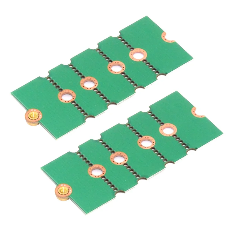 EP-031 2Pcs / Set M2 NGFF NVME M.2 Adaptador Estendido Transferência 2230 2242 2260 2280 Mudar para Tamanho Longo SSD