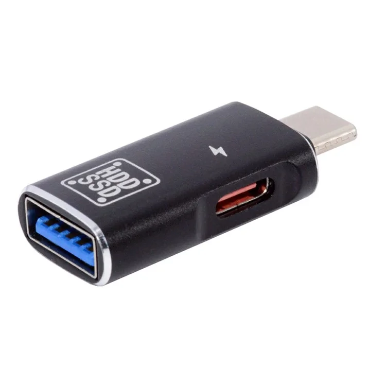 UC-035-AC 10Gbps Type-C to USB 3.0 Female OTG DC 5V Power Adapter for Tablet Phone