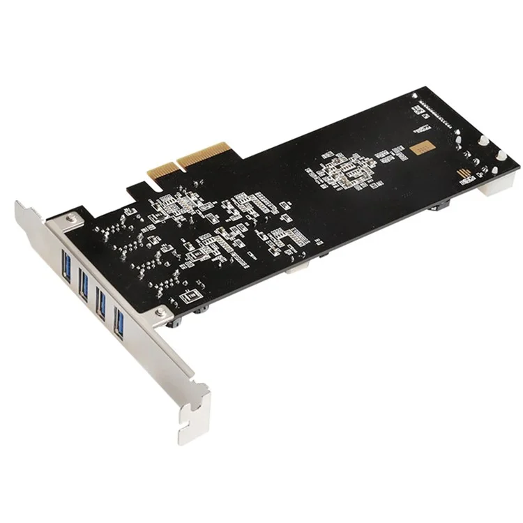 TXI058 Desktop Computer 4 USB3.0 PCI Express Card Adapter 4x5G PCI-E to USB3.0 Expansion Card