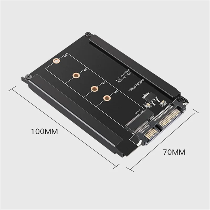 TXB007 M.2 NGFF to SATA 3.0 Adapter Card B Key 2.5-Inch SSD Converter