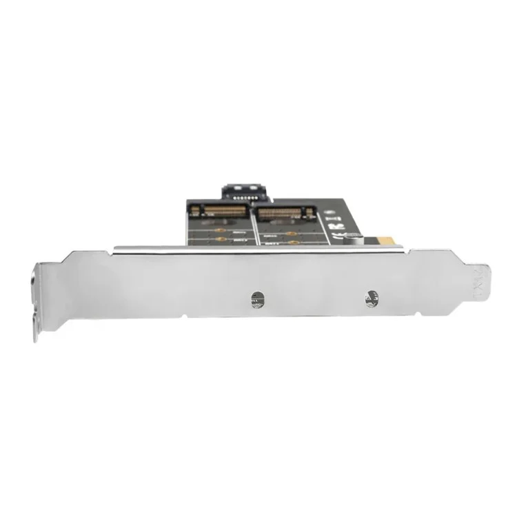Carte d'adaptation double PCIe vers M.2 Nvme SSD NGFF Carte d'adaptation TXB044 110mm M Key + B Key