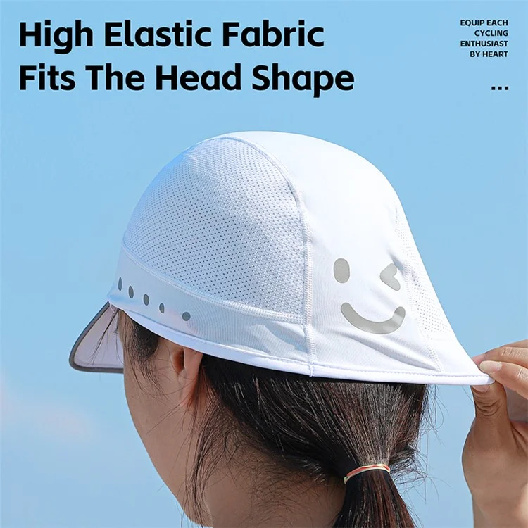 WEST BIKING YP0201426 Breathable Ice Silk Summer Hat Outdoor Cycling Helmet Liner Cap - Black