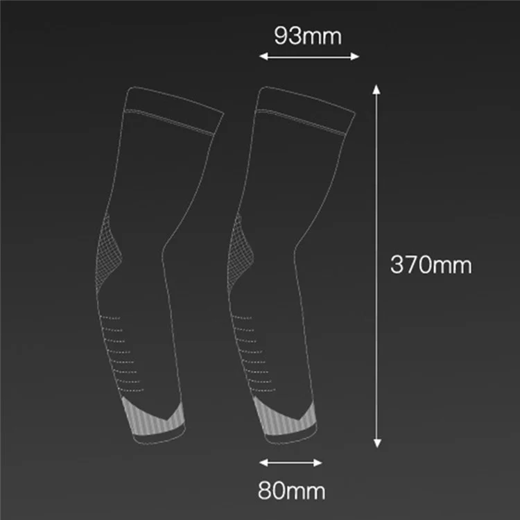 GOLOVEJOY HB39 1 paire de manches de cyclisme d'été rafraîchissantes, protection solaire UV, manches - Noir
