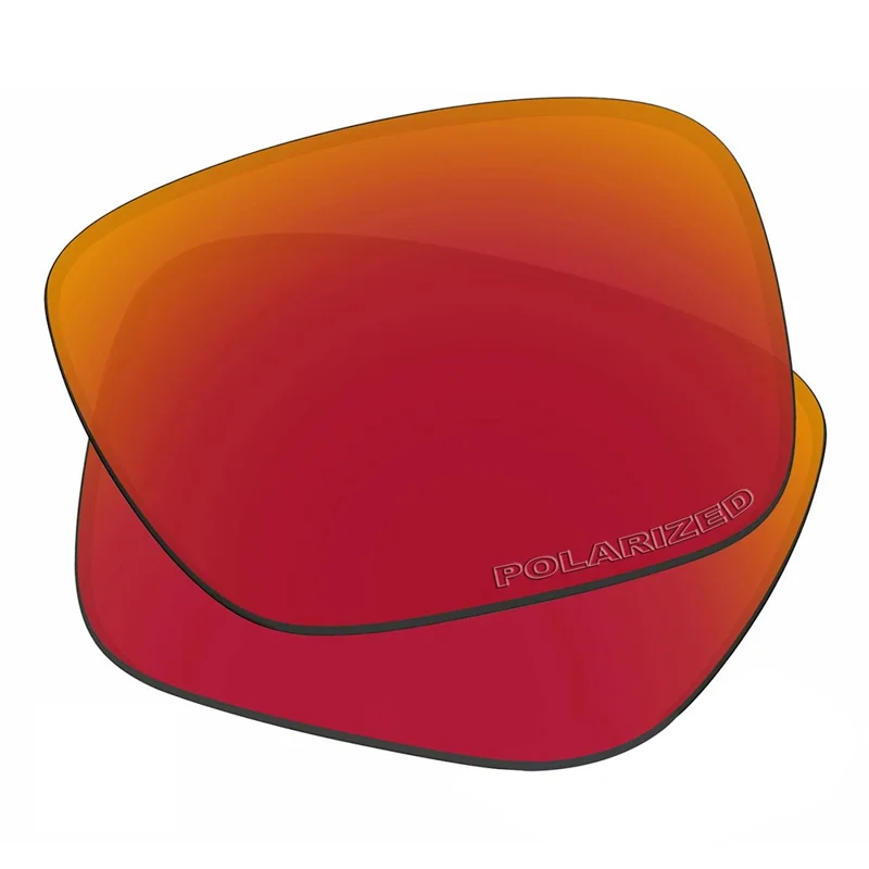 Lenses for Oakley Holbrook Sunglasses TAC Polarized Lenses Colored Coating - Red