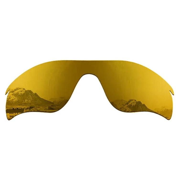 1Pair Replacement Lenses for Oakley Radar Lock Path Sunglasses Lens Part - Gold