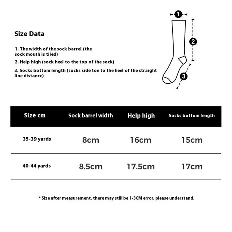 GOLOVEJOY DWZ11 Outdoor Sports Compression Socks Breathable Middle Tube Socks for Running Basketball - Purple  /  Size 35-39
