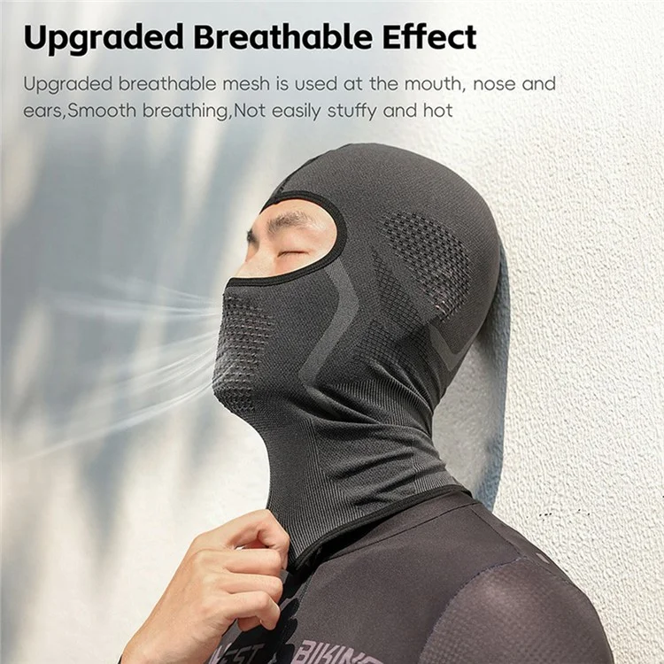 WEST BIKING YP0201443 Breathable Helmet Liner Balaclava Face Mask for Cycling Motorcycling