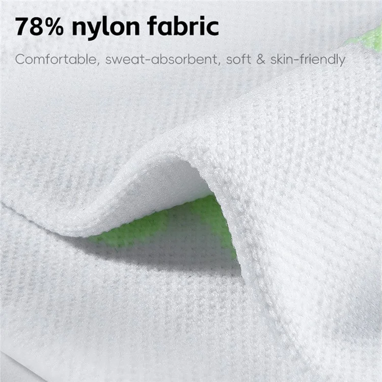 WEST BIKING YP0216057 1 Pair Sports Running Cycling Socks Reflective Breathable Socks - White