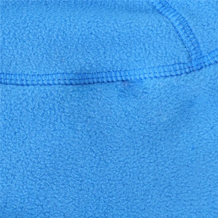 Winter Polar Fleece Hat Outdoor Cycling Skiing Motorcycle Ear Protection Windproof Cap - Lake Blue