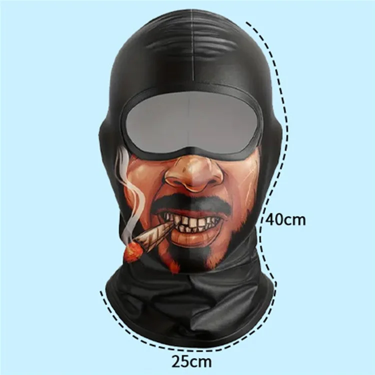 Summer Ice Silk Balaclava Cycling Face Mask Motorcycle Bike Breathable Outdoor Sun Protection Neck Gaiter Hat - LRTT-001