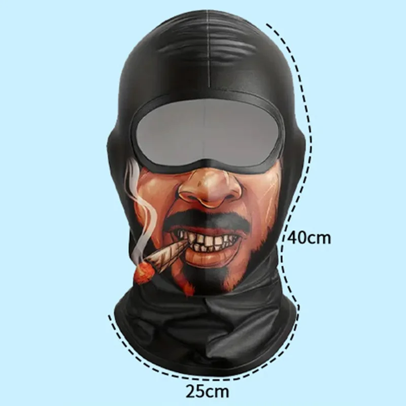 Summer Ice Silk Balaclava Cycling Face Mask Motorcycle Bike Breathable Outdoor Sun Protection Neck Gaiter Hat - LRTT-003
