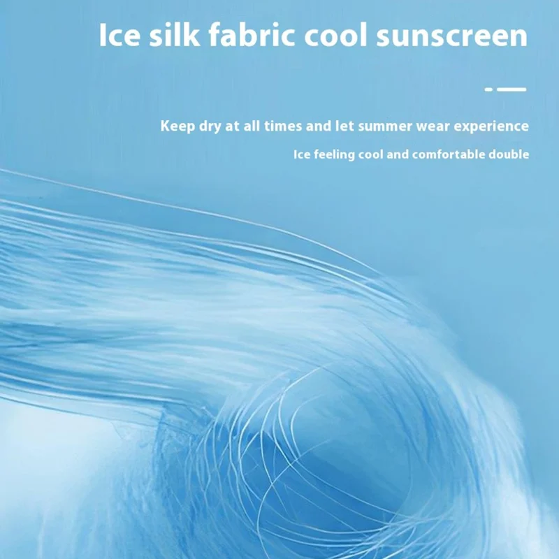 Summer Ice Silk Balaclava Cycling Face Mask Motorcycle Bike Breathable Outdoor Sun Protection Neck Gaiter Hat - LRTT-010