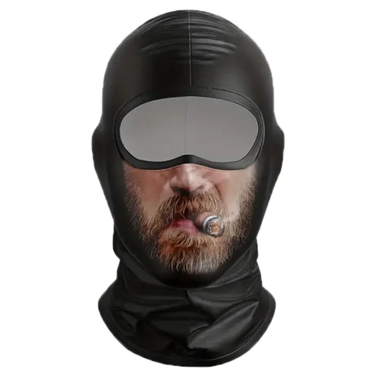 Summer Ice Silk Balaclava Cycling Face Mask Motorcycle Bike Breathable Outdoor Sun Protection Neck Gaiter Hat - LRTT-007