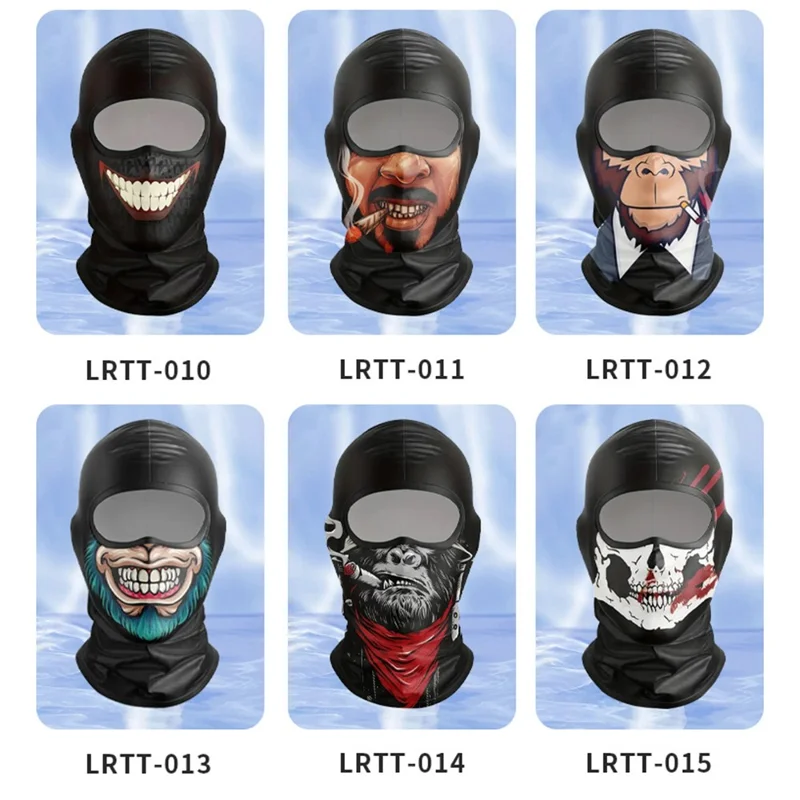 Autumn Winter Warm Cycling Face Mask Motorcycle Bike Balaclava Outdoor Neck Gaiter Hat - LRTT-001