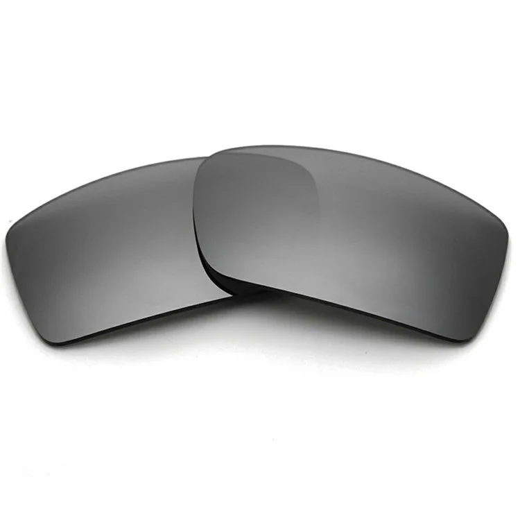 Polarized Replacement Lenses for Oakley Gascan OO9014 OO9143 Sunglasses TAC Lenses - Silver