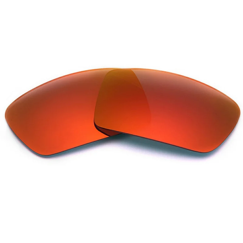 Polarized Replacement Lenses for Oakley Gascan OO9014 OO9143 Sunglasses TAC Lenses - Red