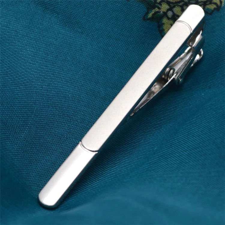 Z01-Z06 Tie Clips Для Мужчин Обычный Галстук Свадебный Бизнес Металлический Галстук (серебро) - Z01