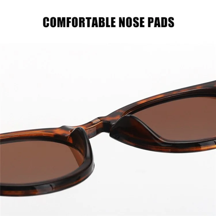13028 Retro Round Sunglasses Vintage Style Shades Rivet Decor Sun Glasses - White / Gray