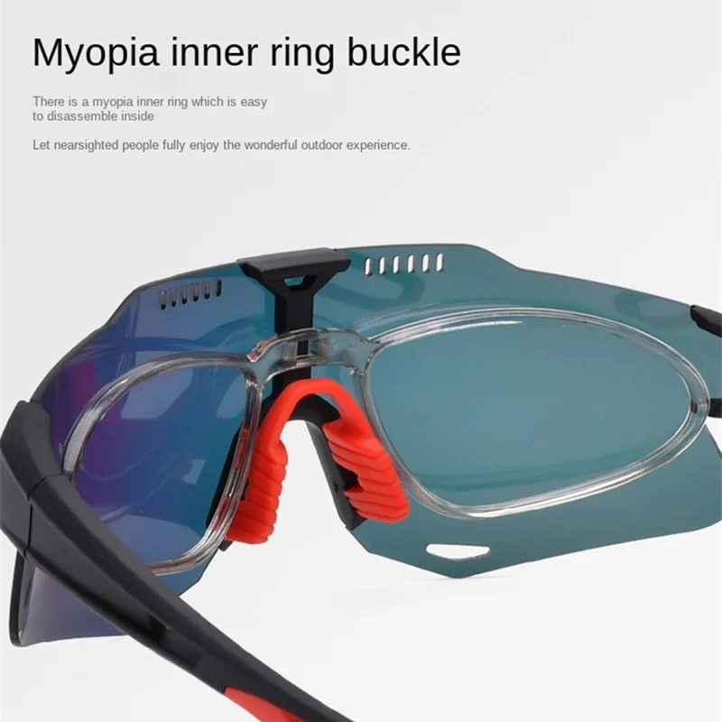 UY080 Riding Sunglasses UV400 Protection Sports Glasses Outdoor Anti-ultraviolet Bike Goggles - 06